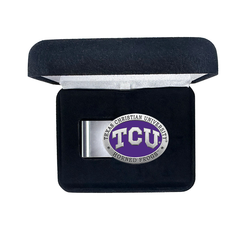 Texas Christian University Money Clip