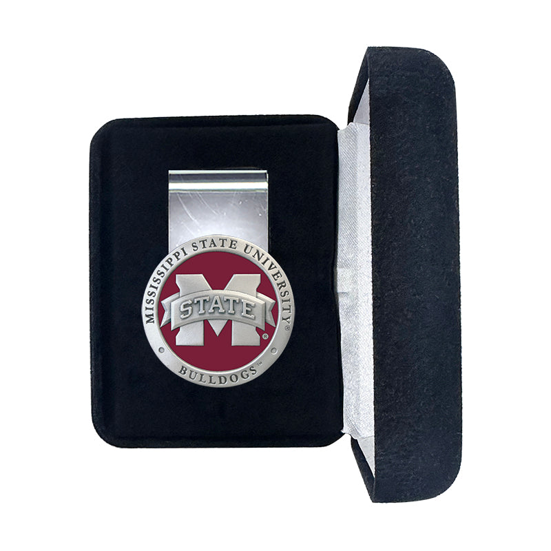 Mississippi State University Bulldogs "M" Logo Money Clip