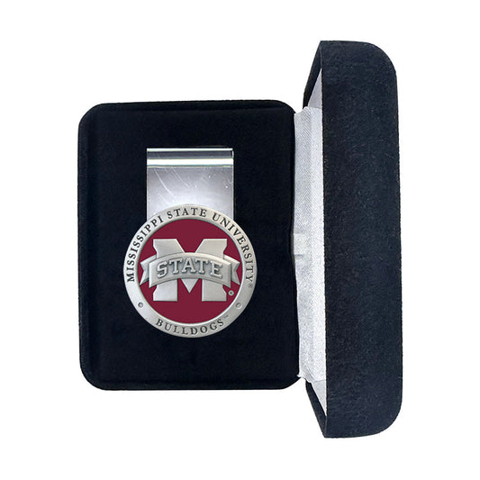 Mississippi State University Bulldogs "M" Logo Money Clip