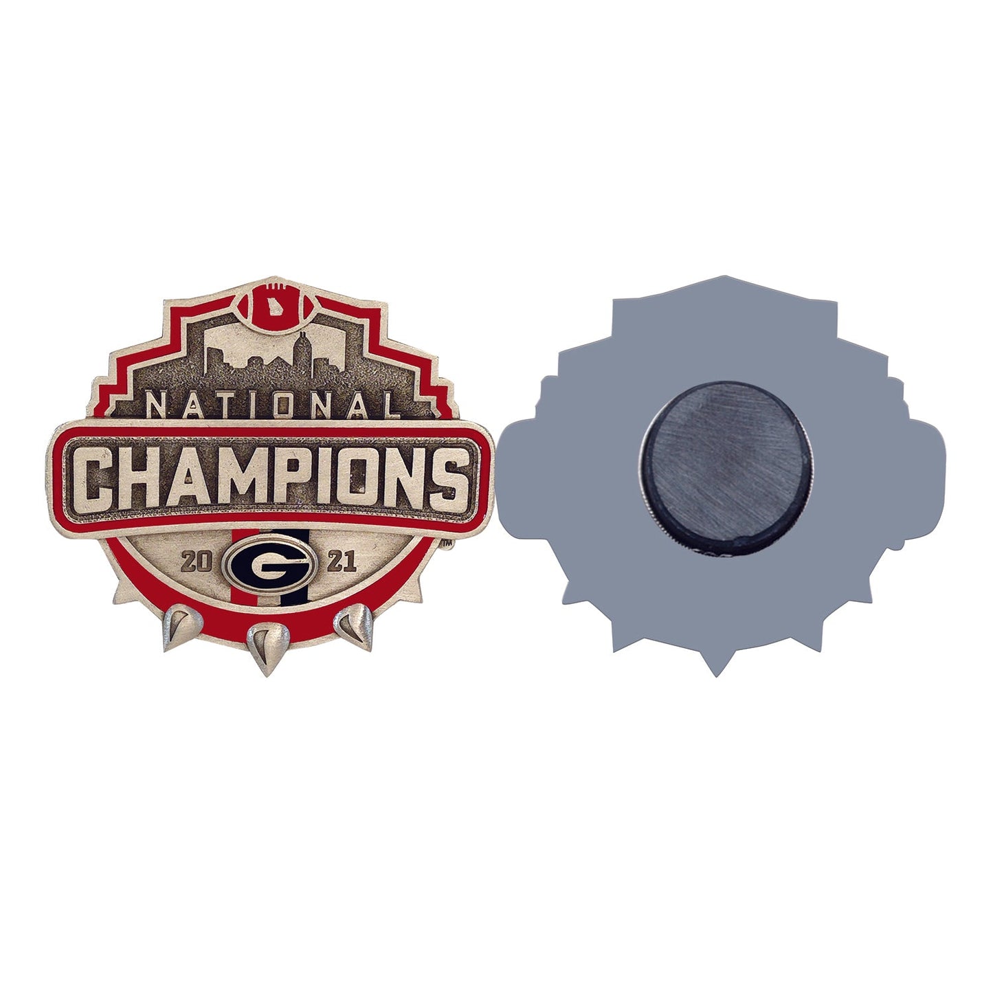 2021 Georgia Official Champion Logo Magnet