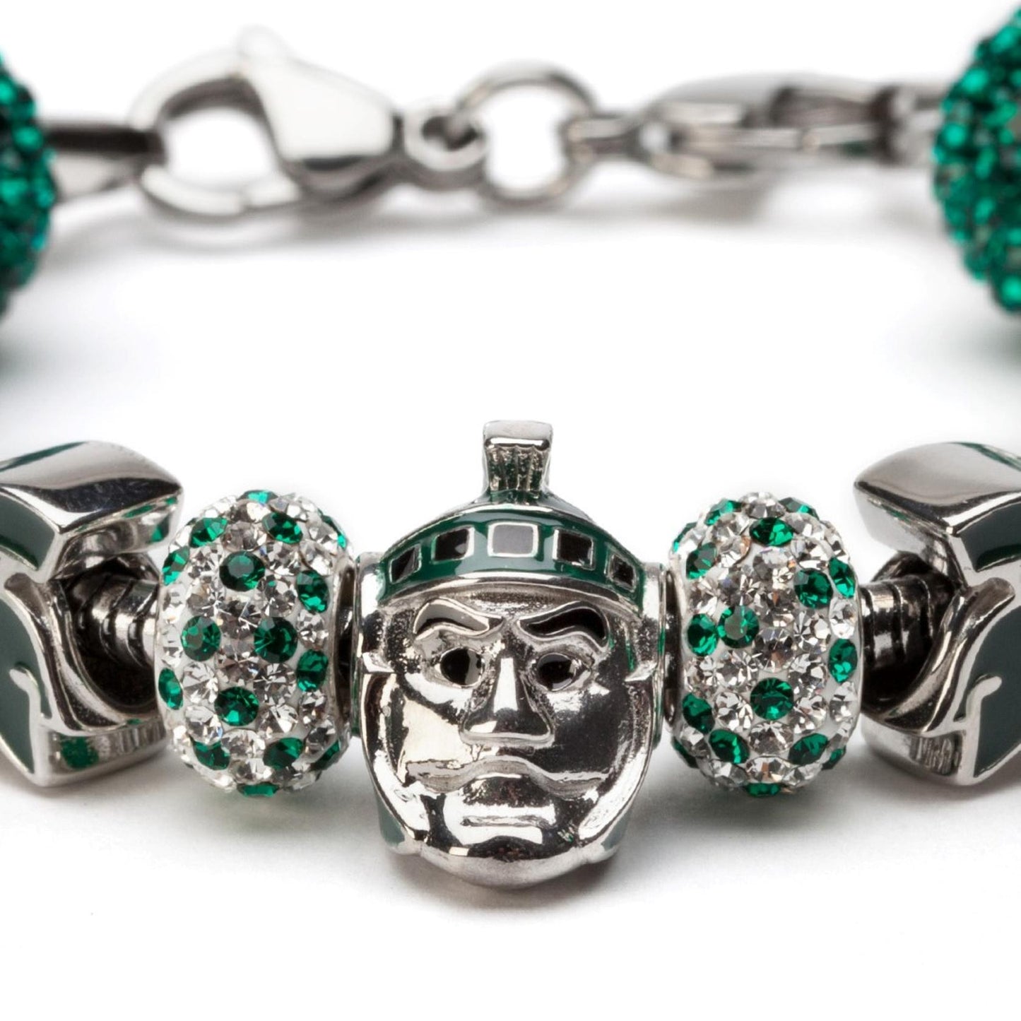 Sparty Michigan State Bead