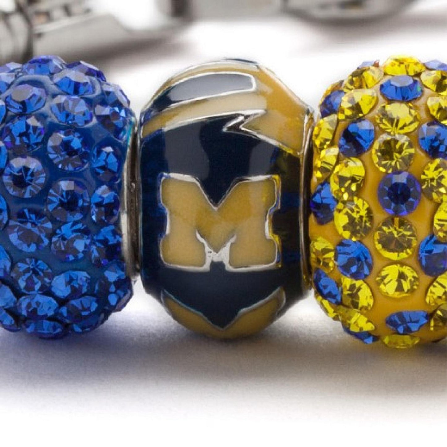 University of Michigan Bead Block M