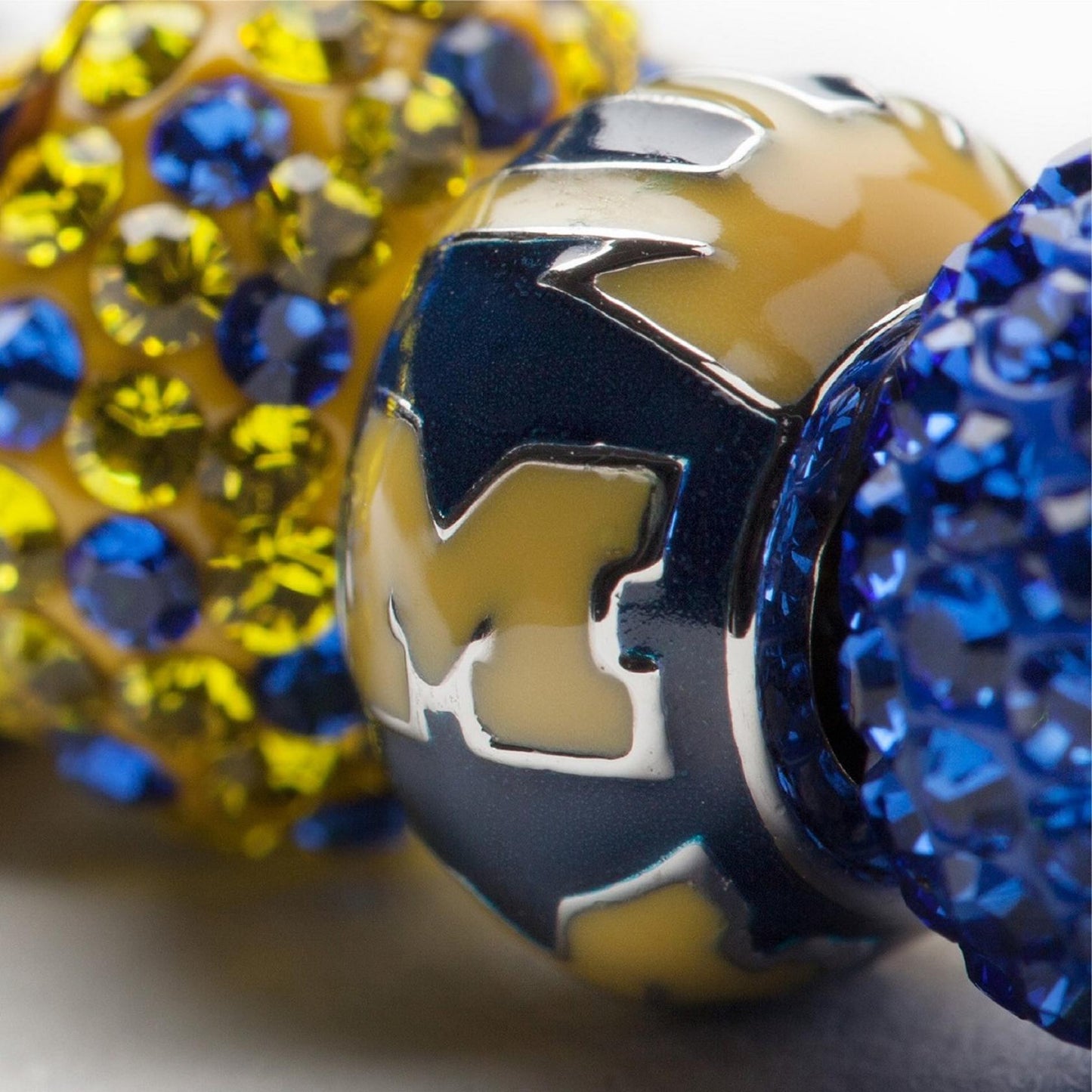 University of Michigan Bead Block M
