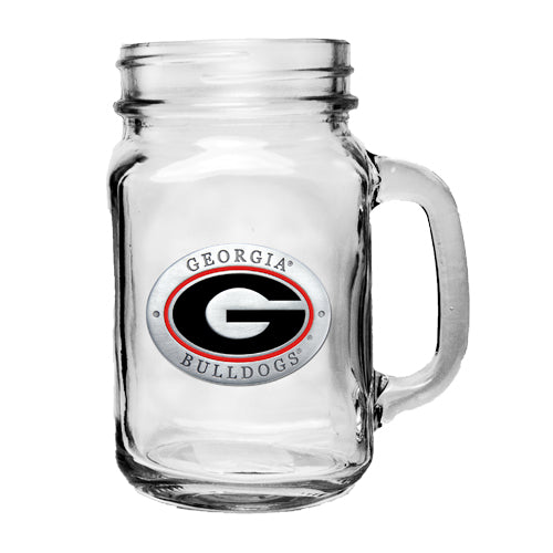 University of Georgia Mason Jar Mug