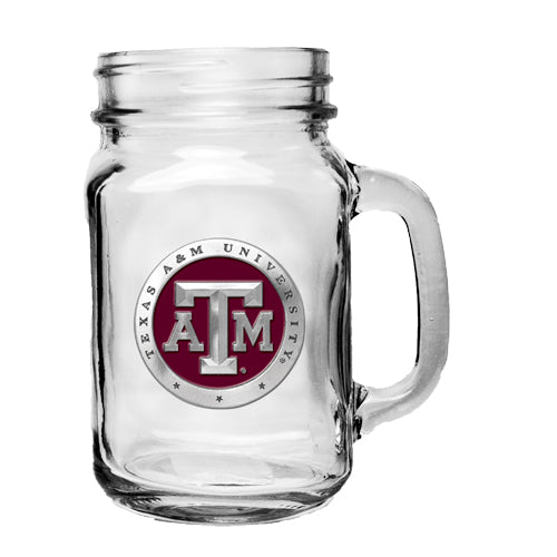 Texas A&M University Mason Jar Mug