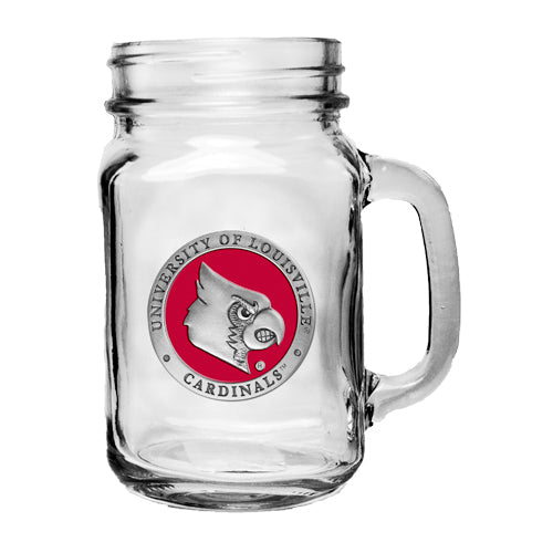 University of Louisville Mason Jar Mug