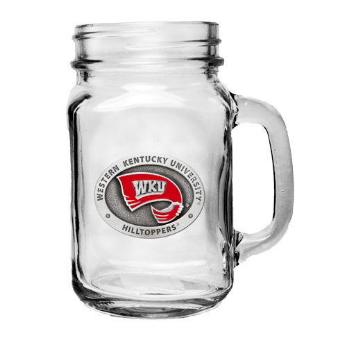 Western Kentucky University Mason Jar Mug