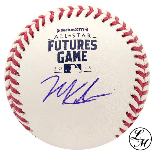 Mitch Keller Autographed 2018 Futures Game Baseball Pittsburg Pirates COA