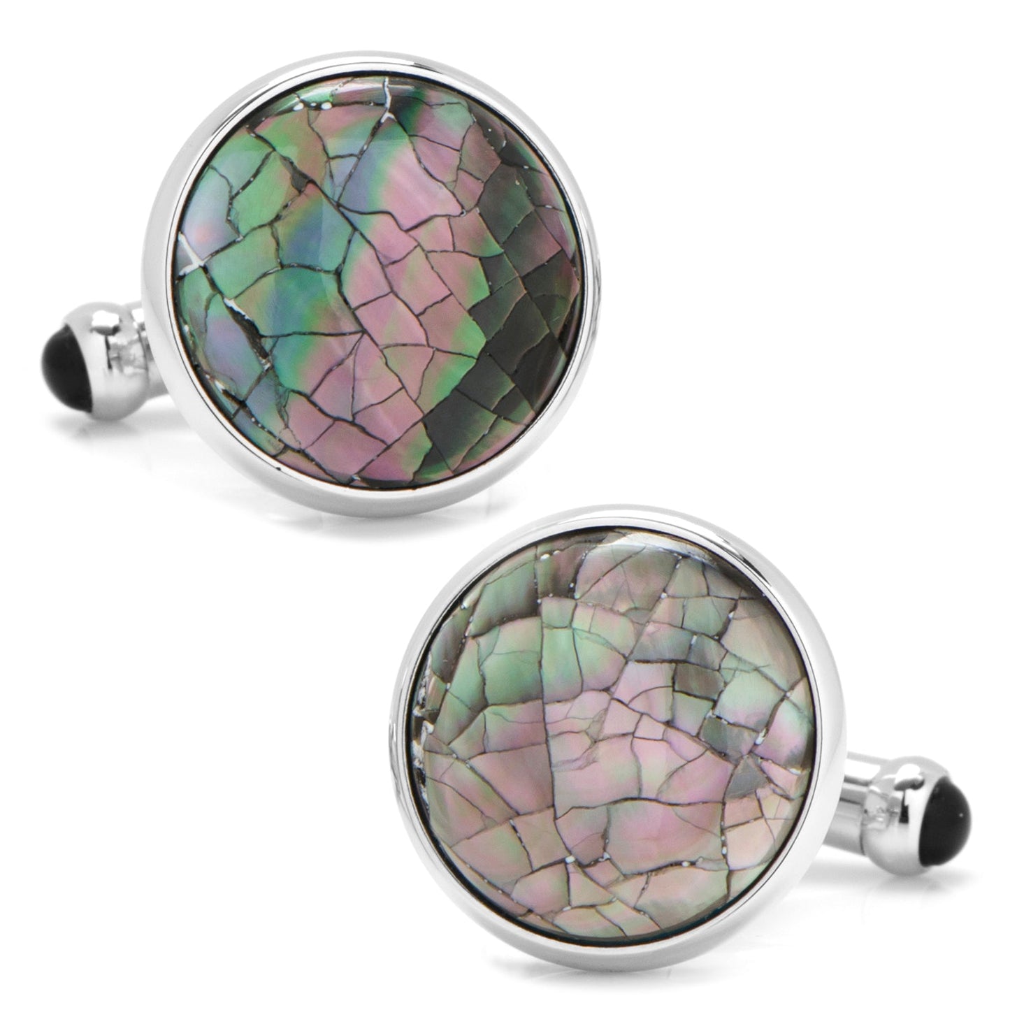 Mosaic Smoke Mother of Pearl 5-Stud Set