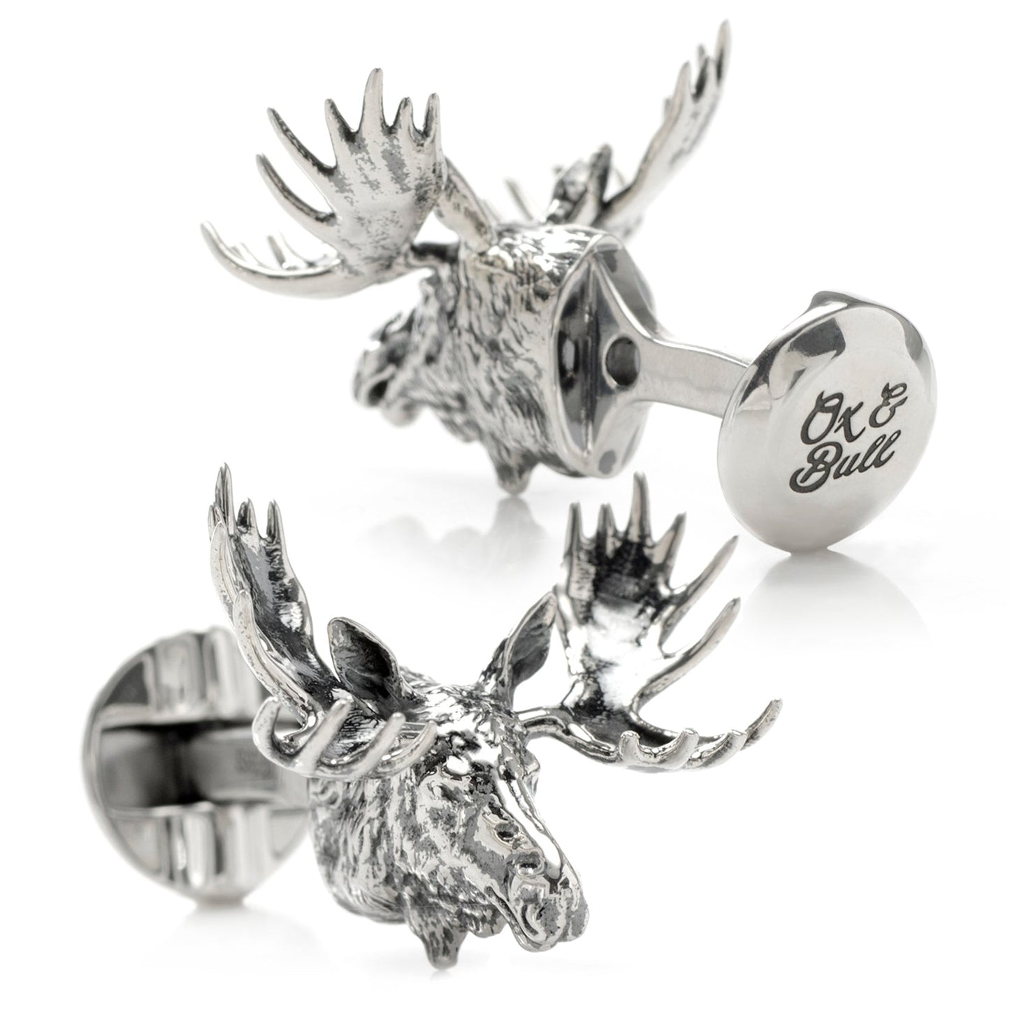 Antique Moose Cufflinks