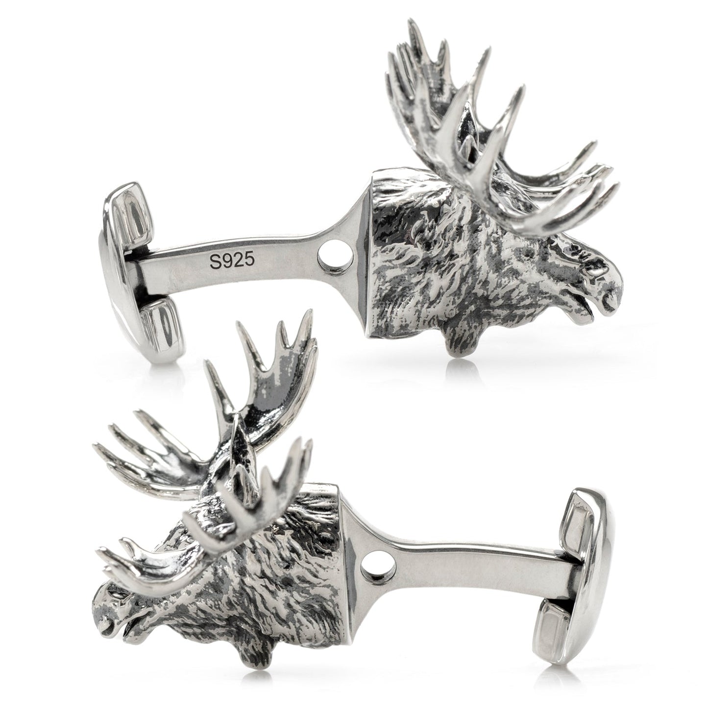 Antique Moose Cufflinks