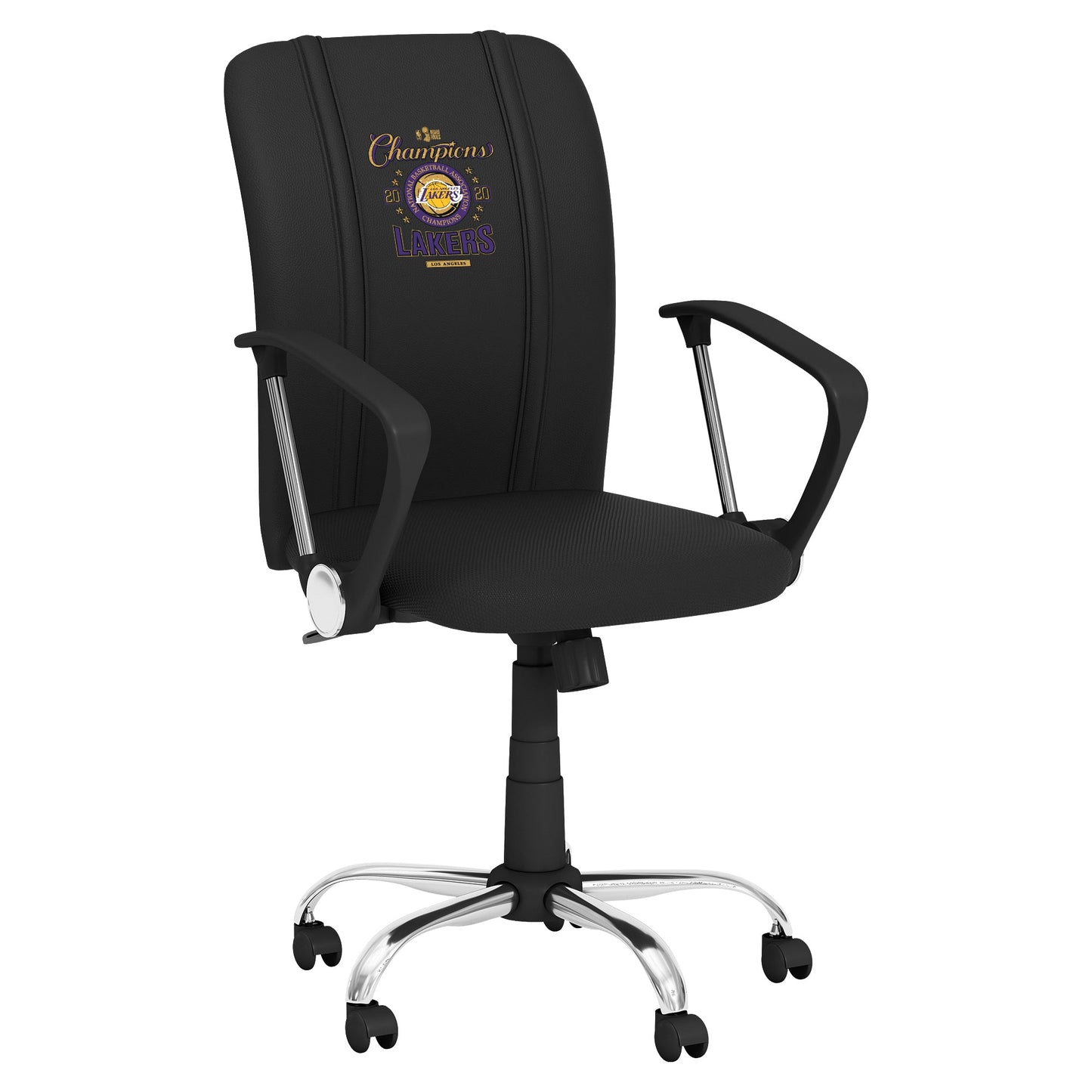 Curve Task Chair with Los Angeles Lakers 2020 Champions Logo