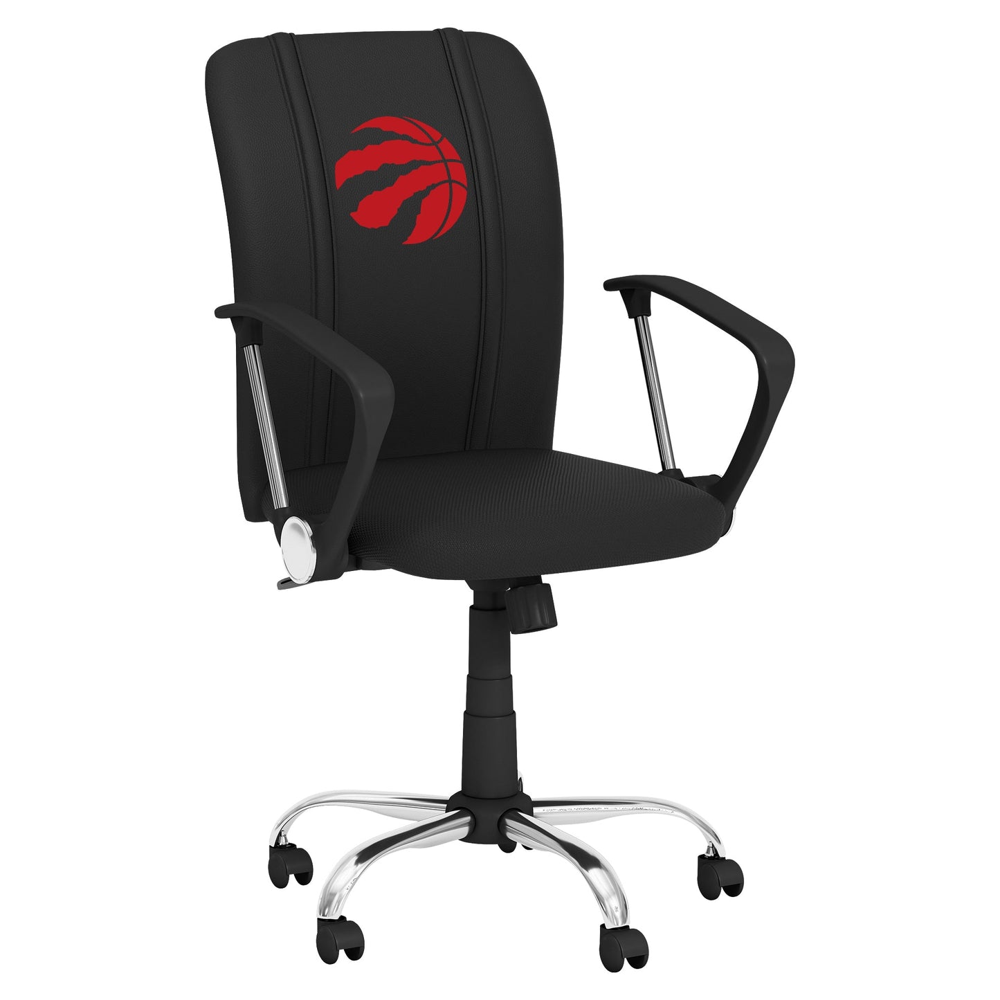 Curve Task Chair with Toronto Raptors Primary Red Logo