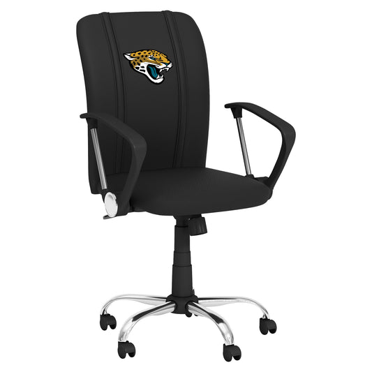 Curve Task Chair with  Jacksonville Jaguars Primary Logo