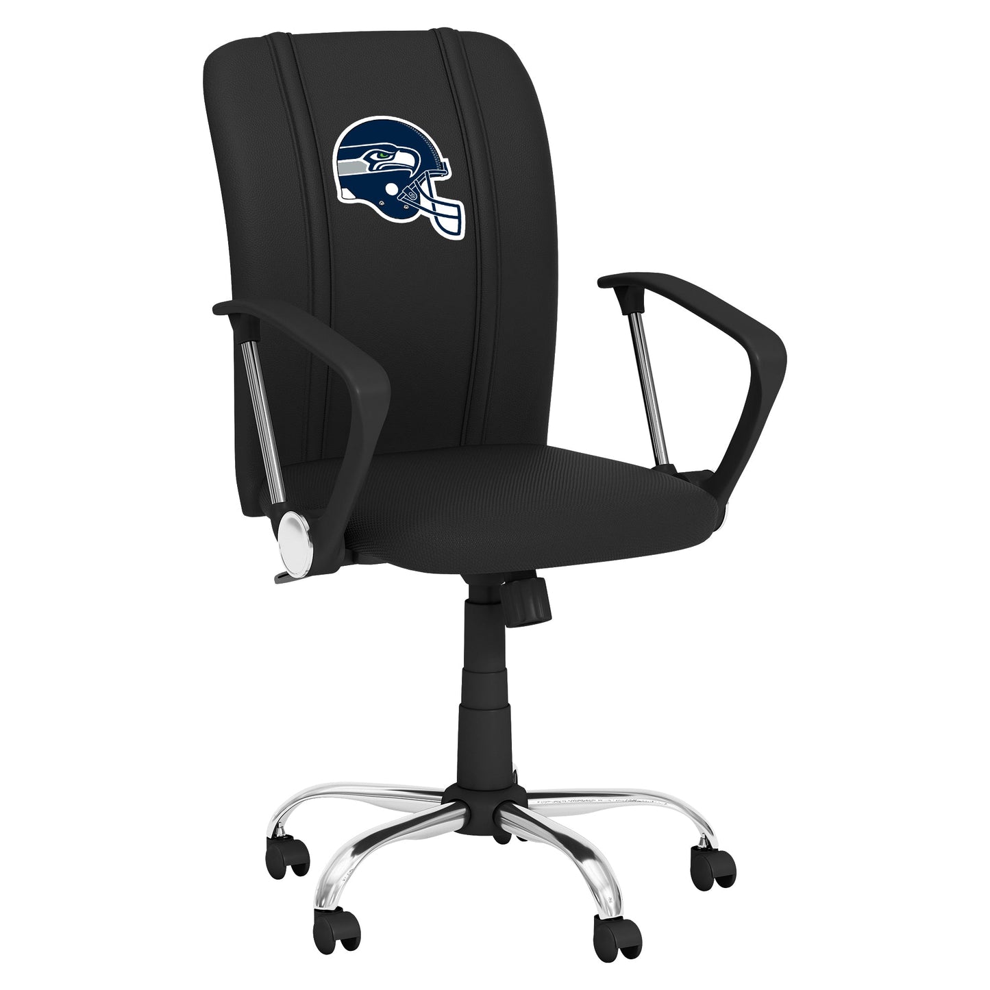 Curve Task Chair with  Seattle Seahawks Helmet Logo