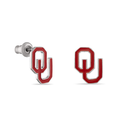 Oklahoma Crimson OU Studs