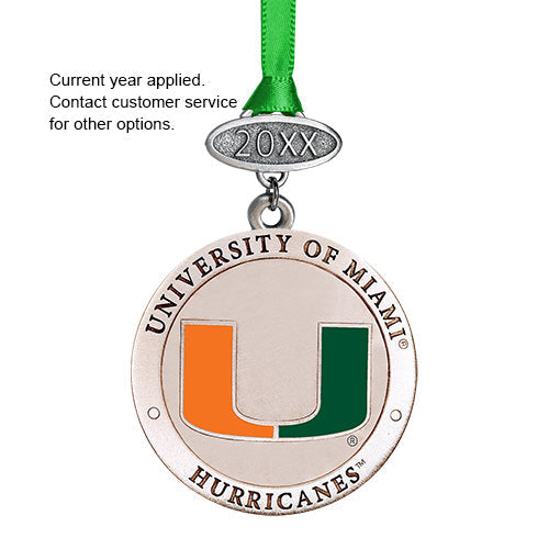 University of Miami Ornament