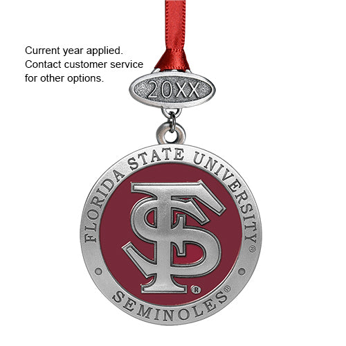 Florida State University FS Logo Ornament