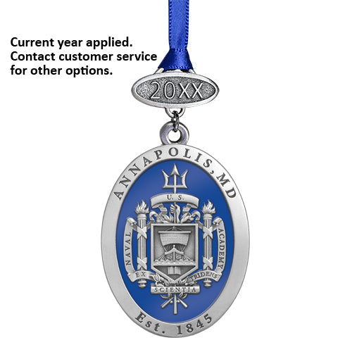 United States Naval Academy Crest Ornament