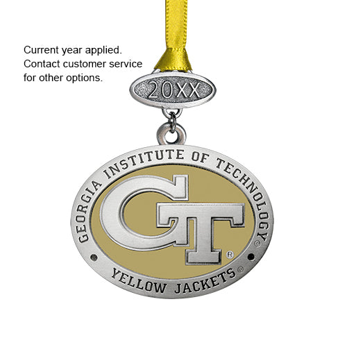 Georgia Tech GT Logo Ornament