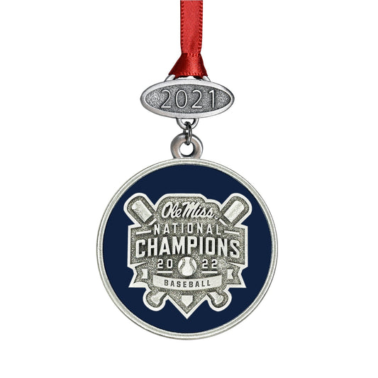 Ole Miss Baseball National Champions 2022 Ornament