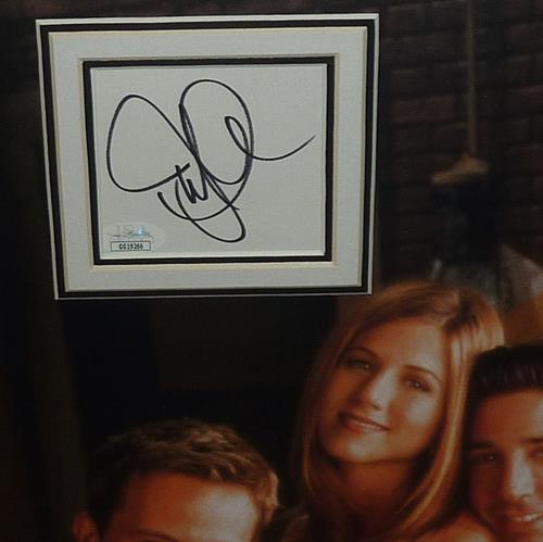 Friends Full-Size TV Poster Deluxe Framed with All Cast Autographs - JSA