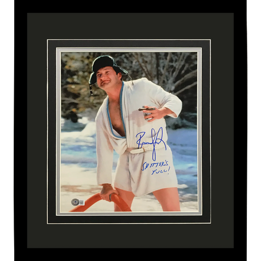 Randy Quaid Cousin Eddie Autographed National Lampoons Christmas Vacation Deluxe Framed 11x14 Photo w/ Shitters Full - Beckett