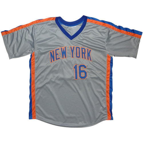 Dwight Gooden Autographed New York (Grey #16) Custom Baseball Jersey - JSA