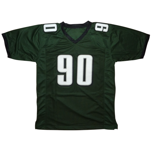 Jordan Davis Autographed Philadelphia (Green #90) Custom Jersey - JSA