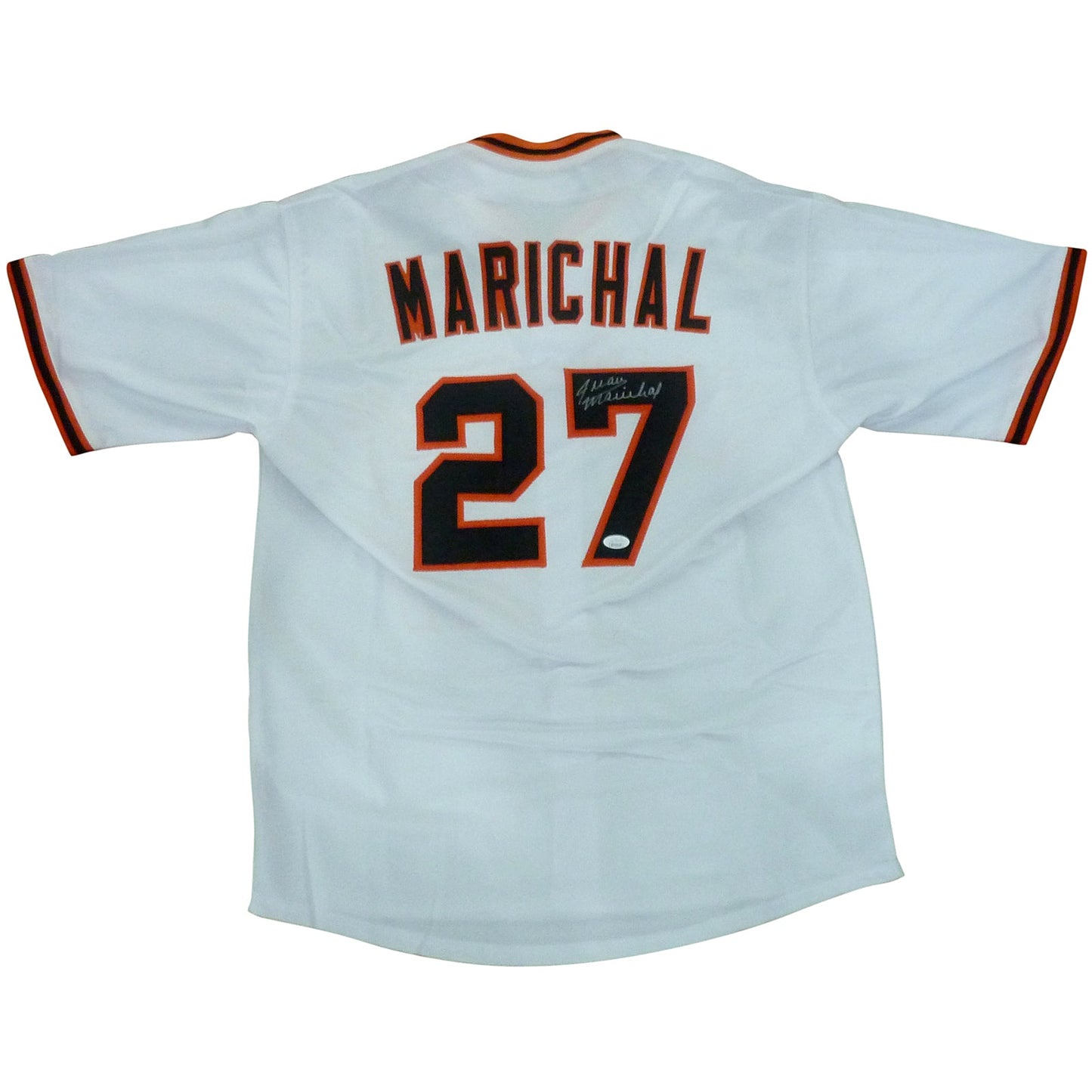 Juan Marichal Autographed San Francisco (White #27) Custom Jersey - JSA