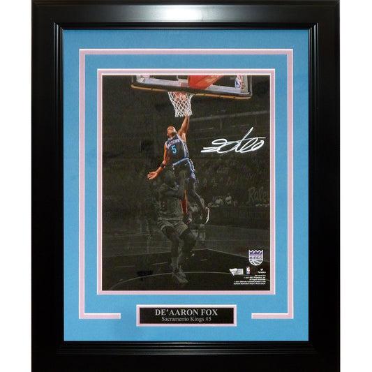 De'Aaron Fox Autographed Sacramento Kings (Spotlight) Deluxe Framed 11x14 Photo - Fanatics