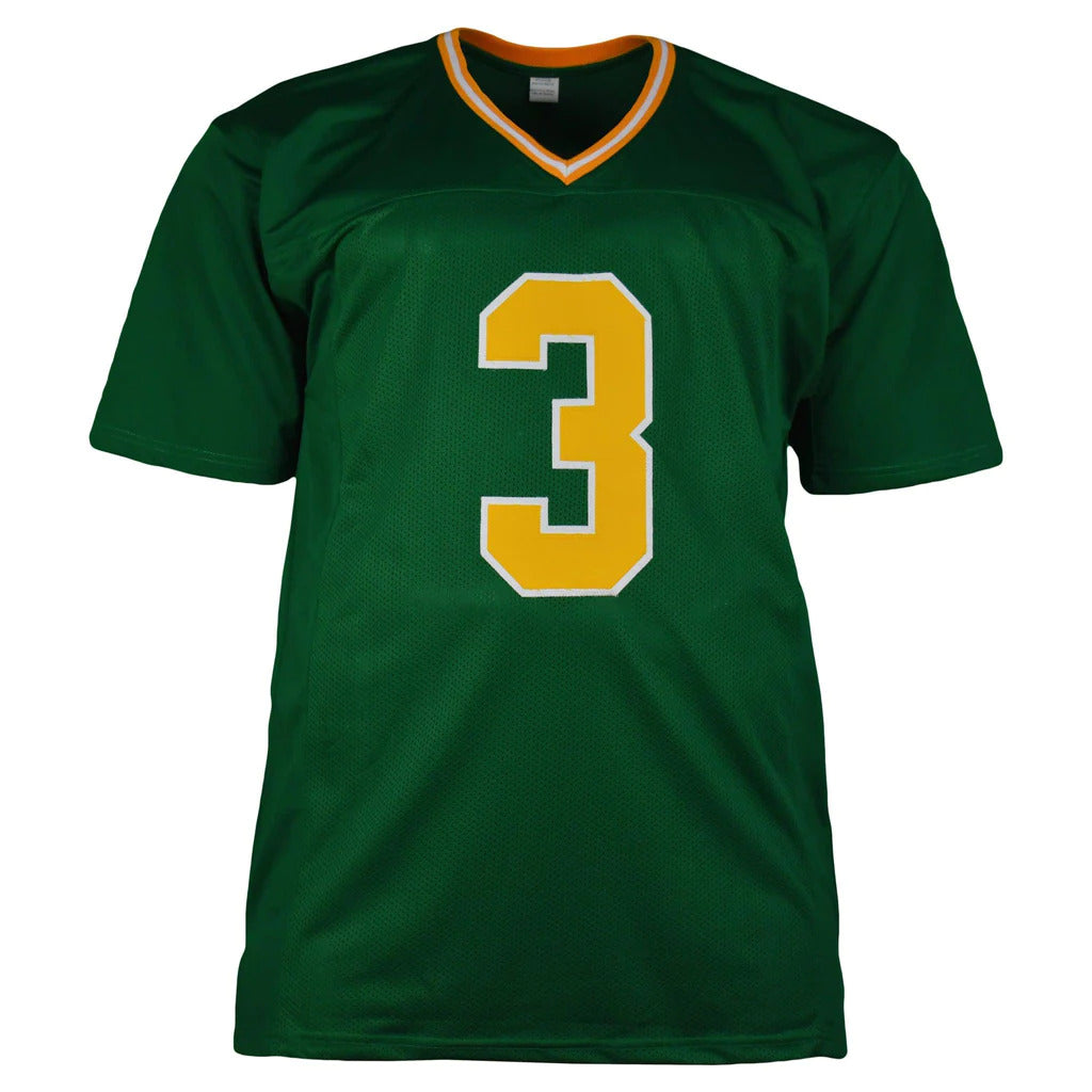 Joe Montana Autographed Notre Dame (Green #3) Custom Football Jersey - JSA