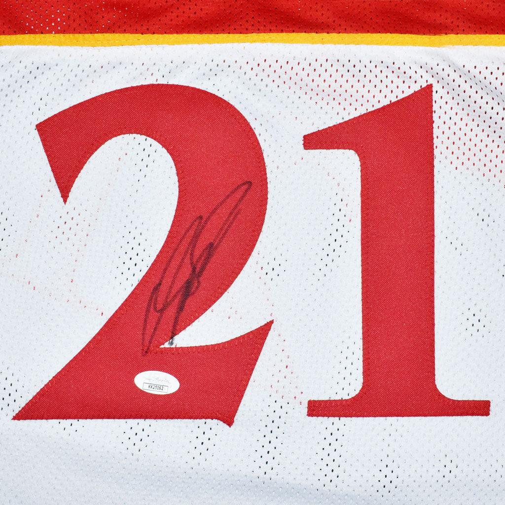 Dominique Wilkins Autographed Atlanta Hawks (White #21) Jersey - JSA