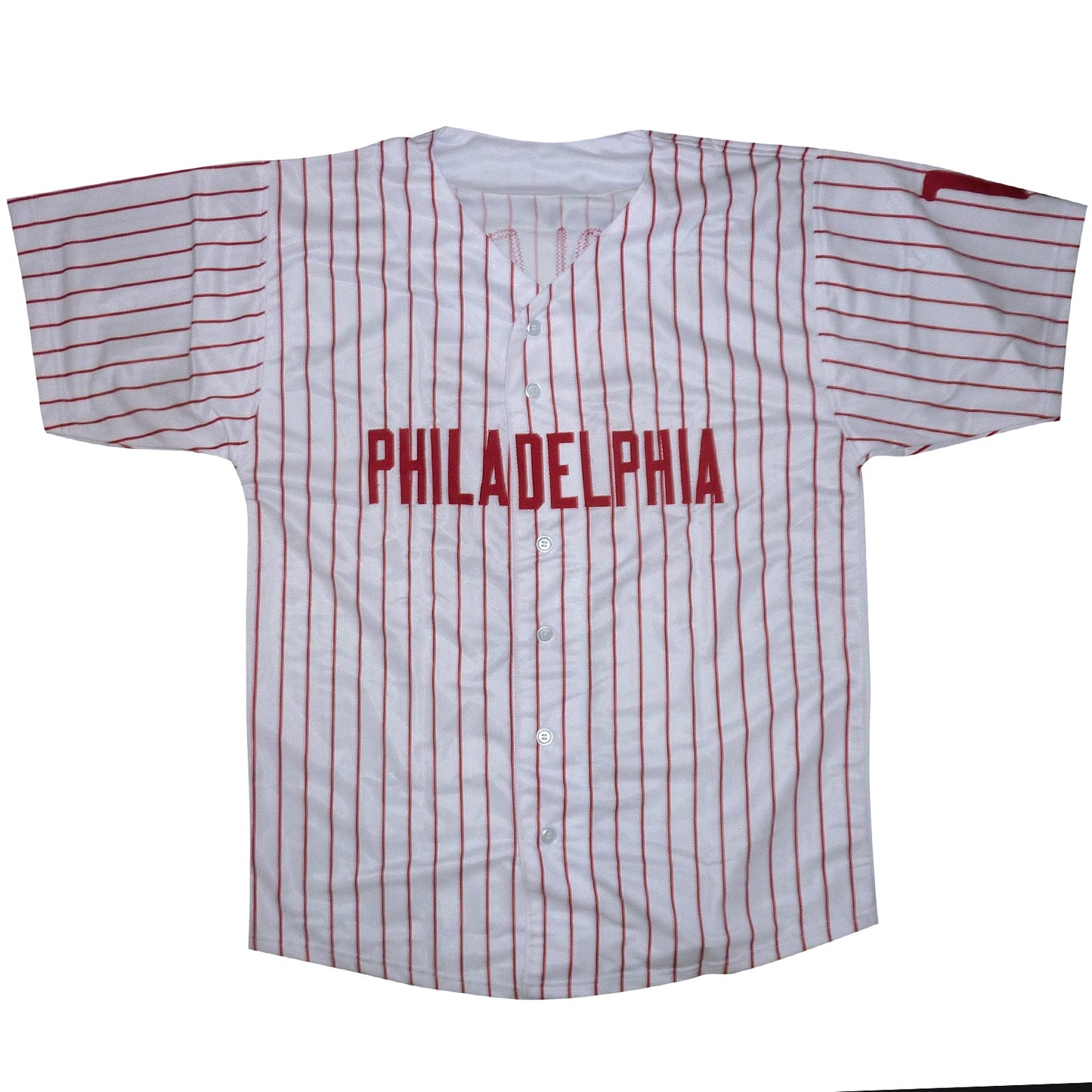 Scott Rolen Autographed Philadelphia (White Pinstripe #17) Custom Jersey - JSA