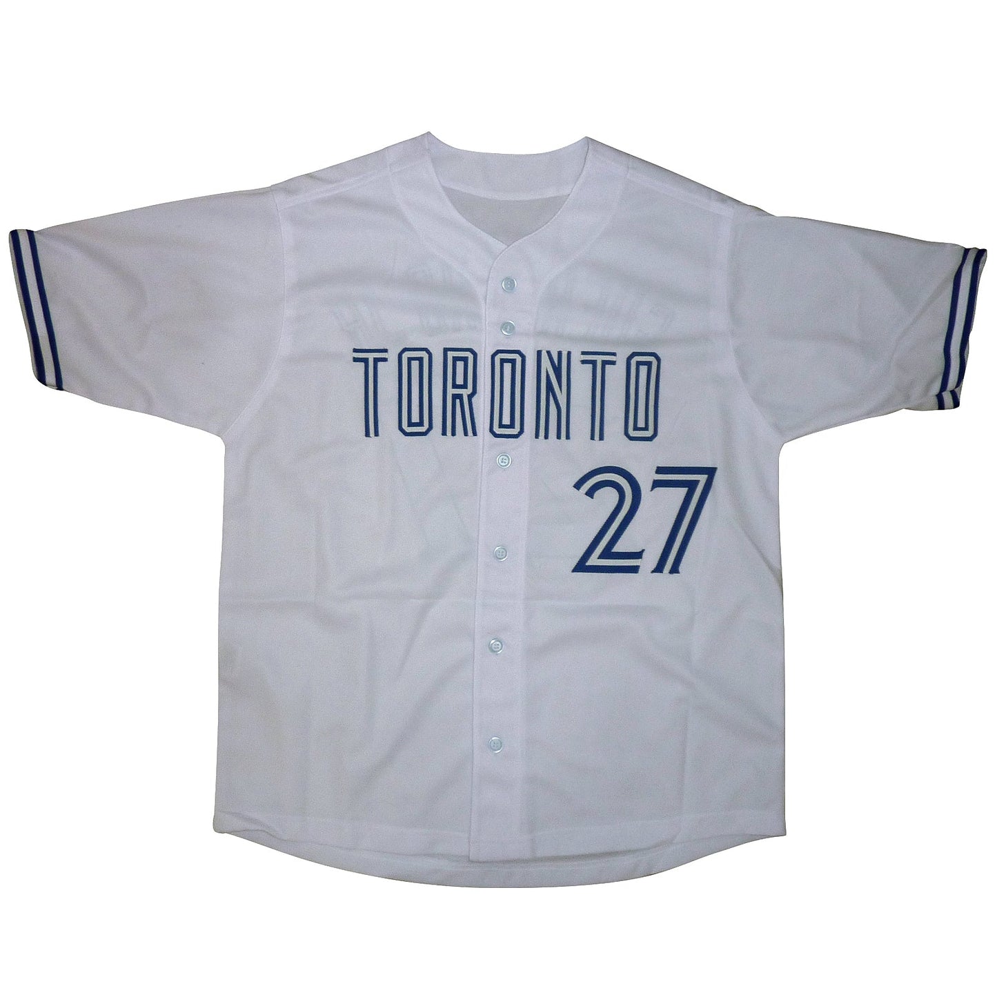 Vladimir Guerrero Jr. Autographed Toronto (White #27) Custom Jersey - JSA