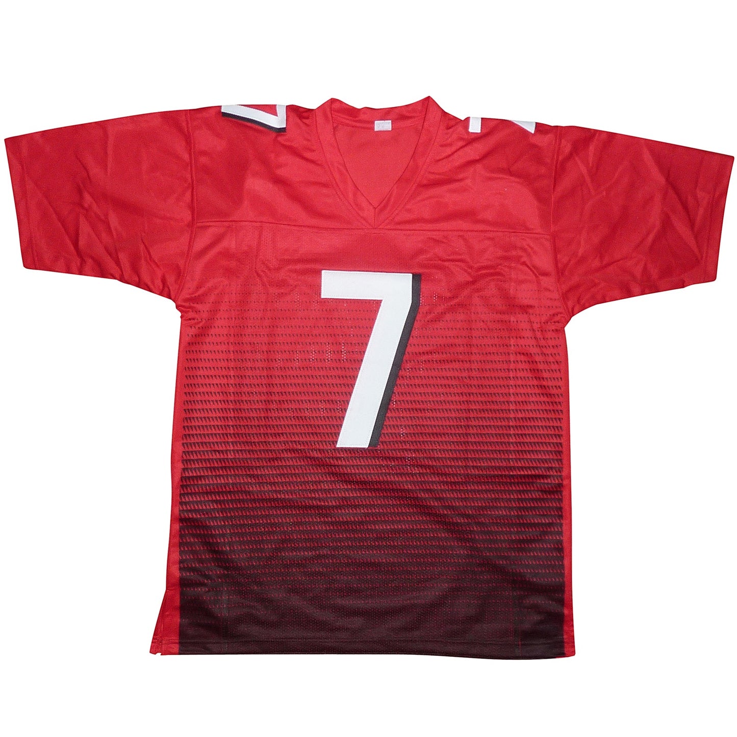 Bijan Robinson Autographed Atlanta (Red #7) Custom Jersey - BAS Witness