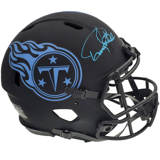 Derrick Henry Autographed Tennessee Titans (Eclipse Alternate) Authentic Proline Helmet - Beckett