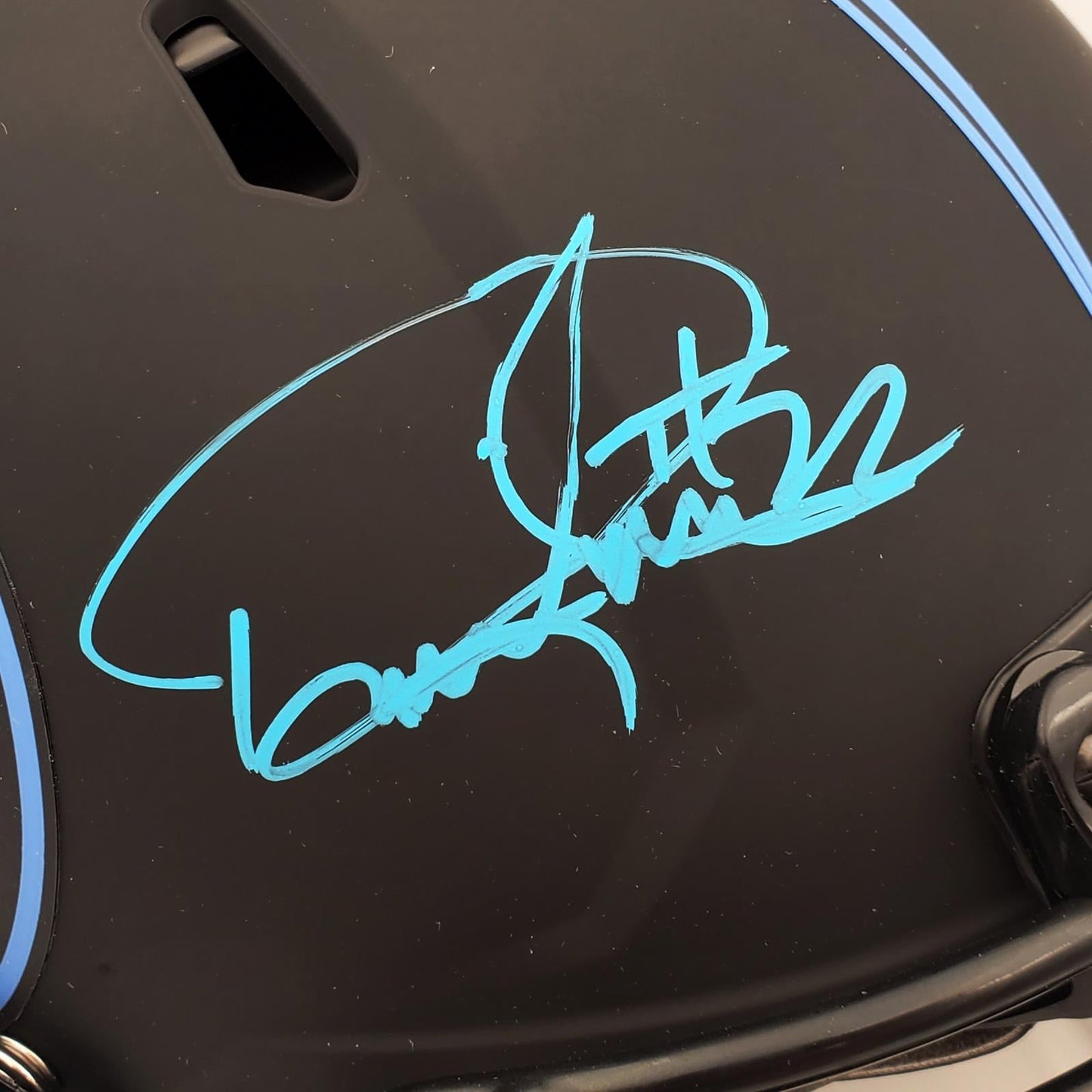 Derrick Henry Autographed Tennessee Titans (Eclipse Alternate) Authentic Proline Helmet - Beckett