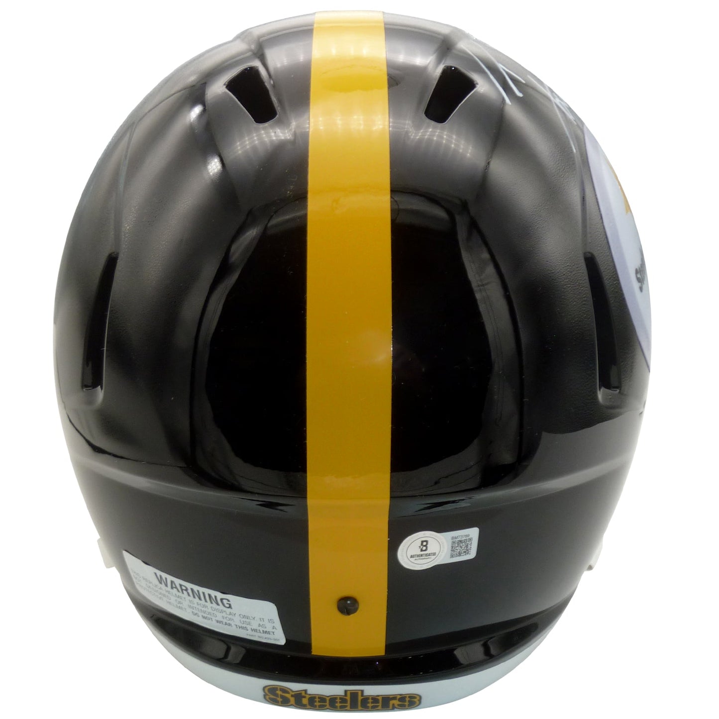 T.J. Watt Autographed Pittsburgh Steelers Deluxe Full-Size Replica Helmet - Beckett