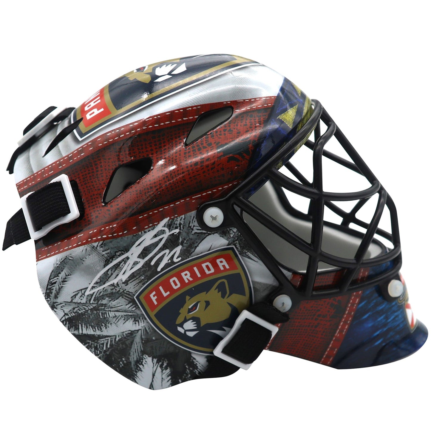 Sergei Bobrovsky Autographed Florida Panthers Mini Goalie Mask - Beckett