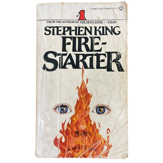 Stephen King Autographed Book Fire-Starter - JSA LOA