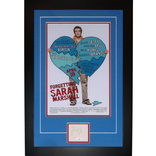 Forgetting Sarah Marshall 11x17 Movie Poster Deluxe Framed with Jason Segal Autograph - JSA