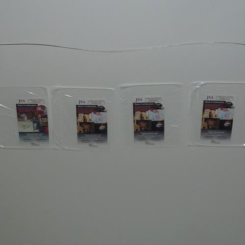 Reservoir Dogs Full-Size Movie Poster Deluxe Framed with 4 Cast Autographs - JSA