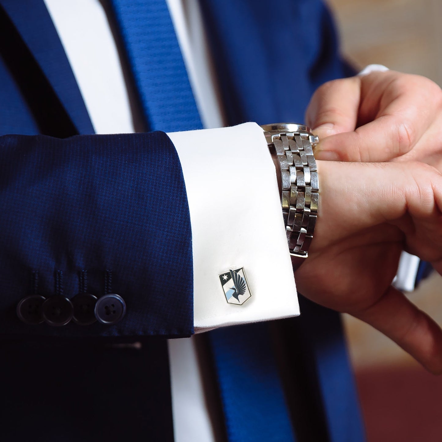 MLS Minnesota United FC Cufflinks