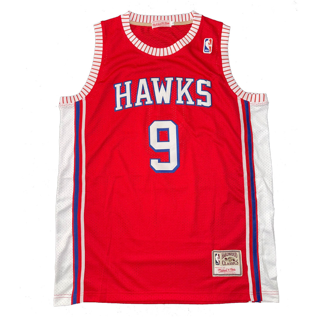 Bob Pettit Autographed Atlanta Hawks Jersey JSA COA Hall of Fame