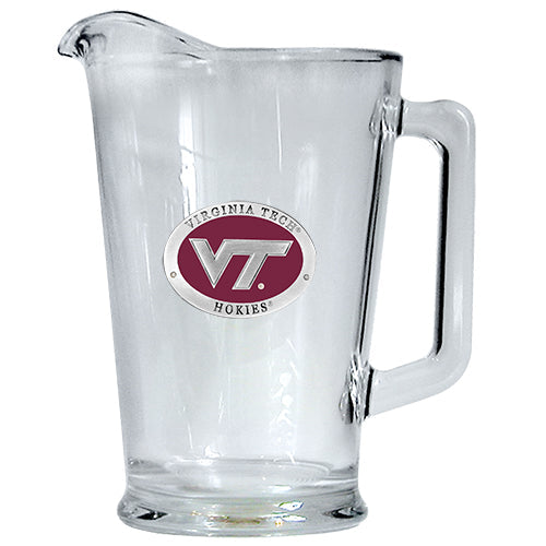 Virginia Tech University VT Logo Pitcher