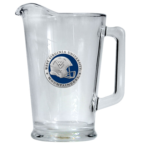 West Virginia University Helmet Pitcher