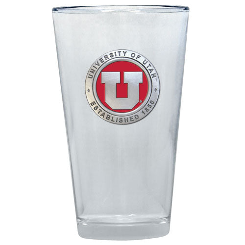 University of Utah Pint Glass