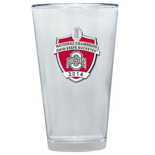 2014 Ohio State Football Championship Pint Glass