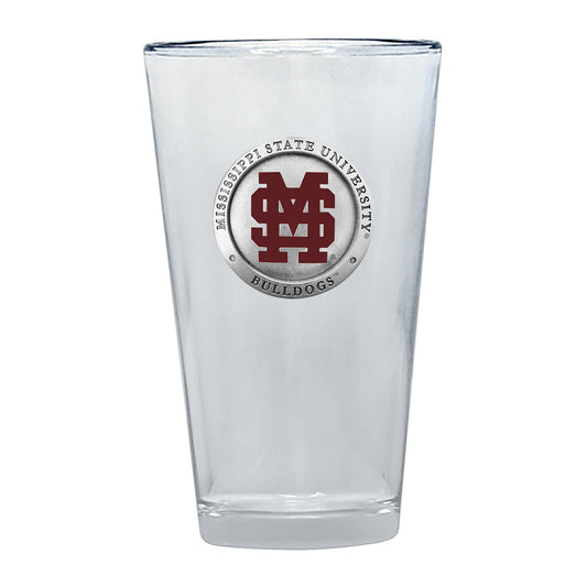 Mississippi State Baseball Logo Logo Pint Glass